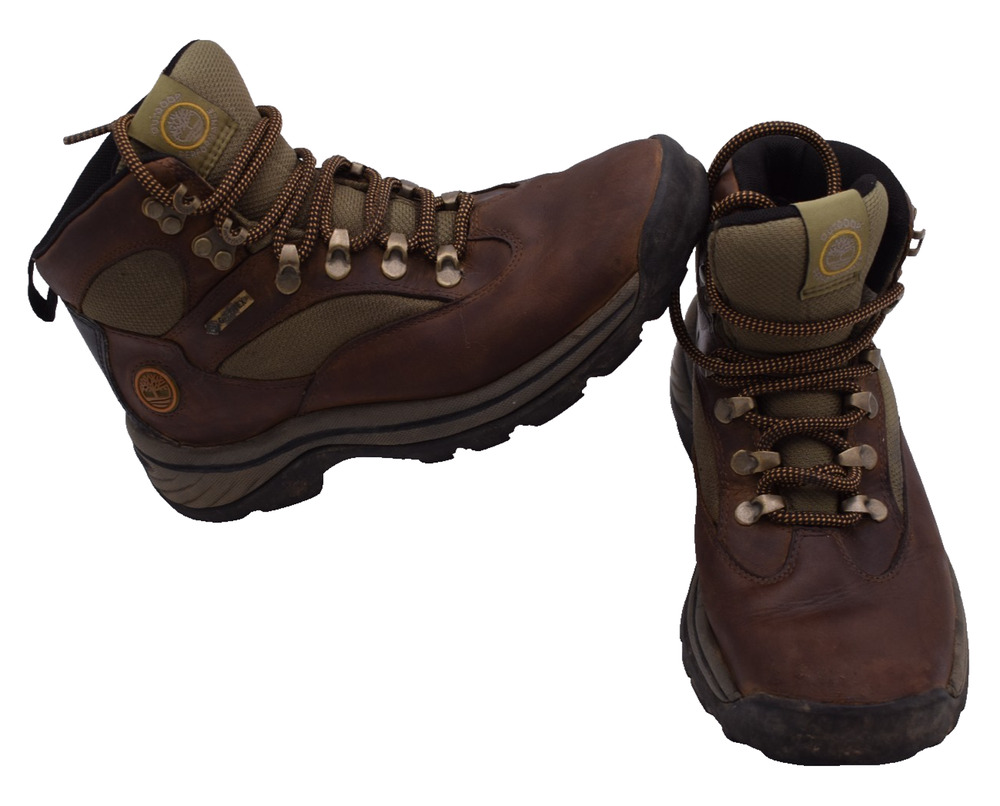 TIMBERLAND Chocorua Trail Leather Waterproof GTX Hiking Boots Womens Sz 7.5